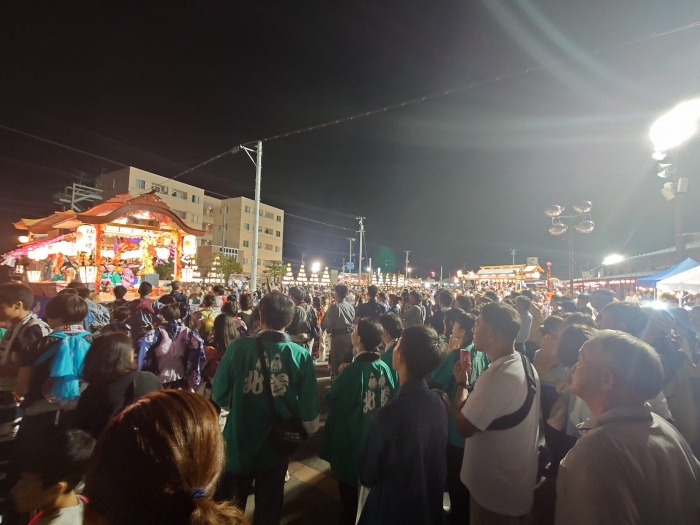 谷地どんがまつり 雛とべに花の里・河北町