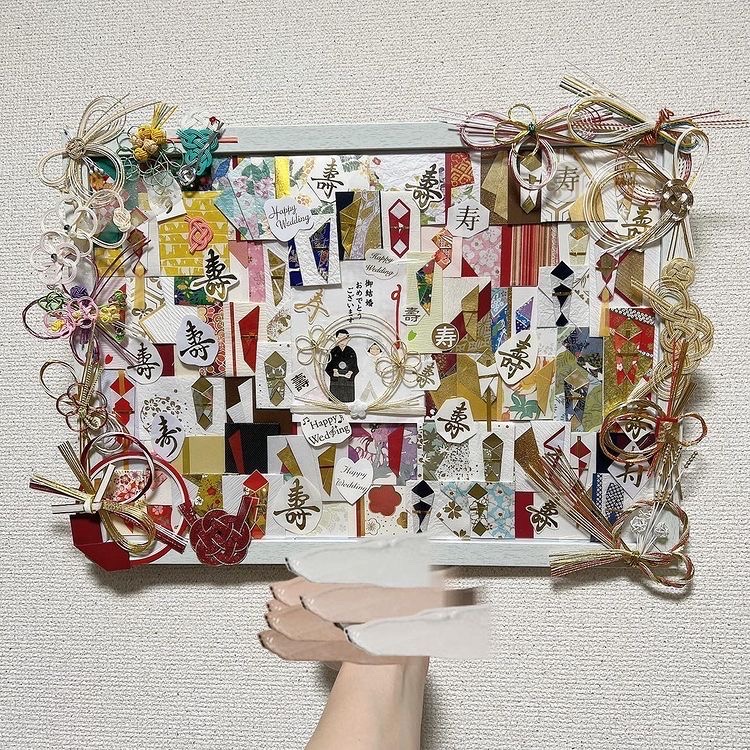 ゲストからもらったご祝儀袋を記念に残す💌最近の「ご祝儀袋リメイク」ってどんなの？marry マリー
