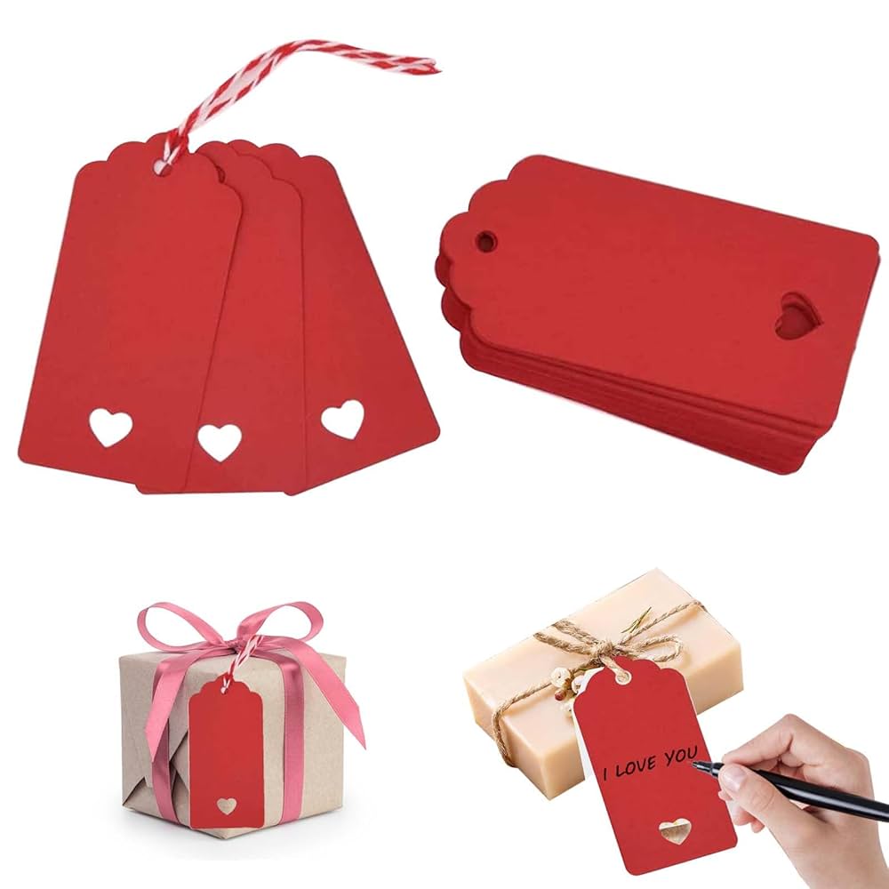 バレンタインにぴったり！ハートのギフトタグの作り方 ペーパークインリグ見たものクリップ