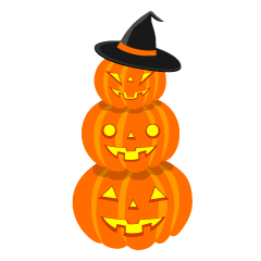 かわいいハロウィン素材全身ver – EVENTs Design