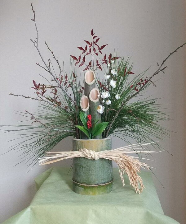 正月飾り 手作りミニ門松淡墨香房のブログ