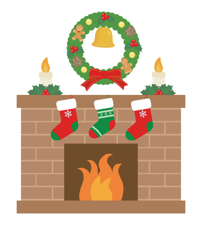 Merry Christmasメリークリスマスの無料イラストフリーイラスト素材集 ジャパクリップ