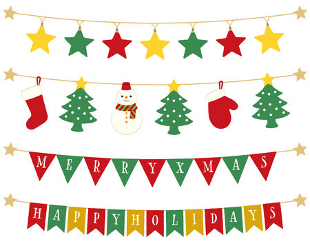 クリスマスパーティーをかわいく飾りつけよう！～手作りガーランドの作り方～