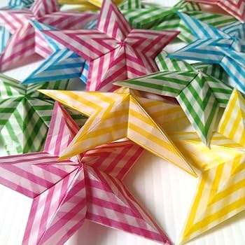 折り紙で簡単にできる！ガーランドの作り方と、色の選び方 お誕生日パーティの飾り付け - 心を楽に、シンプルライフ