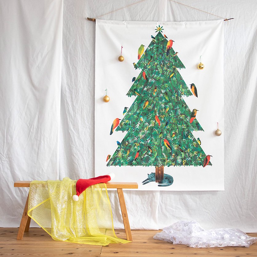 おしゃれで映える！クリスマス柄の北欧風タペストリーの人気おすすめランキングカウナラ