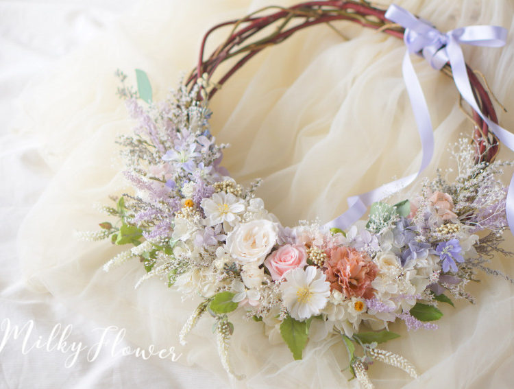 リースブーケです～ウエディングブーケ専門店INFINITY