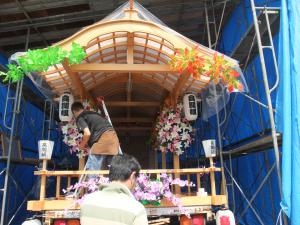 紅寿の里に高関組の囃子屋台が来演！社会医療法人みゆき会