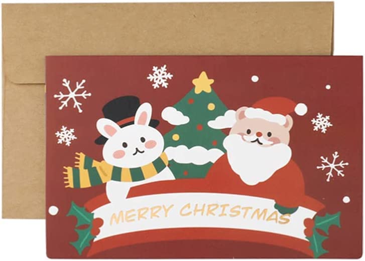 透明水彩画 3枚セット「雪だるまサンタ」イラストポストカード クリスマスカード サンタクロース クリスマス ポストカード marron125 通販10563213Creema クリーマ