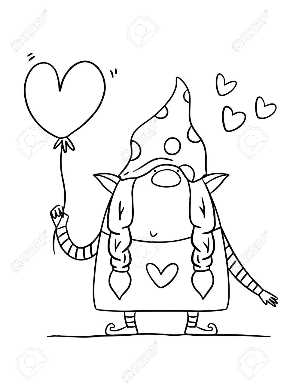 無料のハートのバレンタインチョコのぬりえぬりえパーク