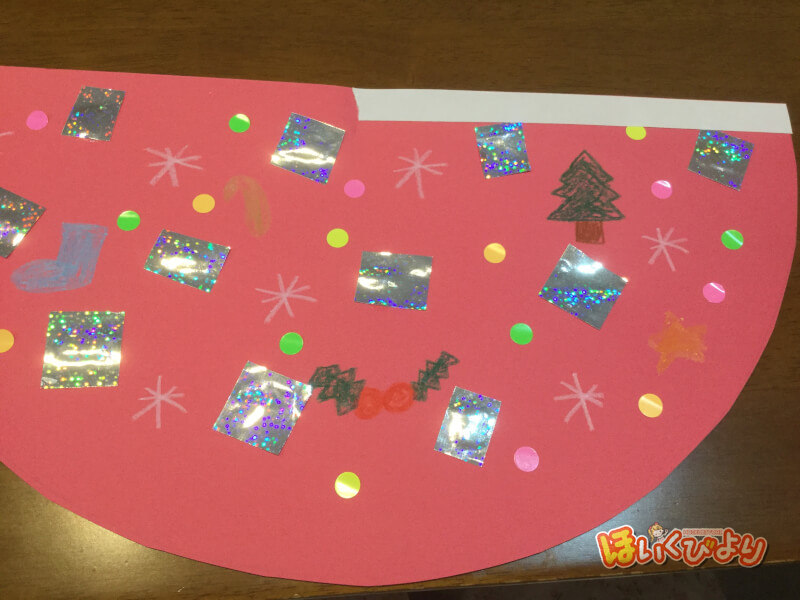 クリスマス製作 2歳児クラスver.ブルーベル元住吉保育園