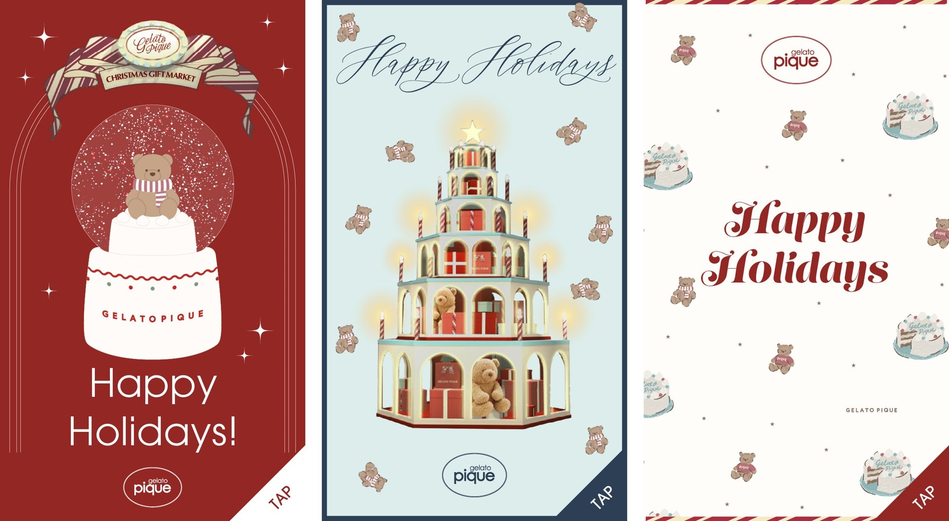 ジェラピケ×クリスマスベアが主役 の可愛らしい 限定クリスマスイベント が今日から表参道ヒルズでスタートMORE