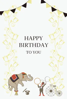 無料バースデーカード・誕生日カードテンプレートでおしゃれにデザイン Canva