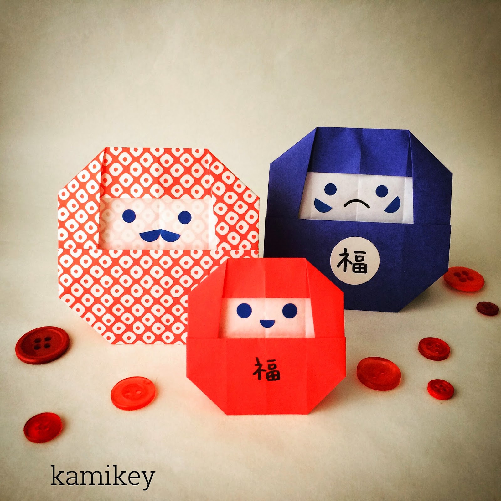 折り紙 かわいいだるまさんの折り方保育士を応援する情報サイト 保育と暮らしをすこやかに ほいくらし