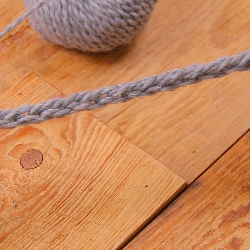 初心者でも簡単！指編み リリヤン編み マフラーの編み方 - 編み物 - クチュリエブログ