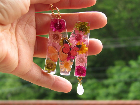 100均でくるくるバラ🌹のメッセージカード