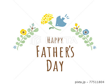 Image vectorielle Stock 父の日 手書きの文字と髭のイラスト素材Adobe Stock