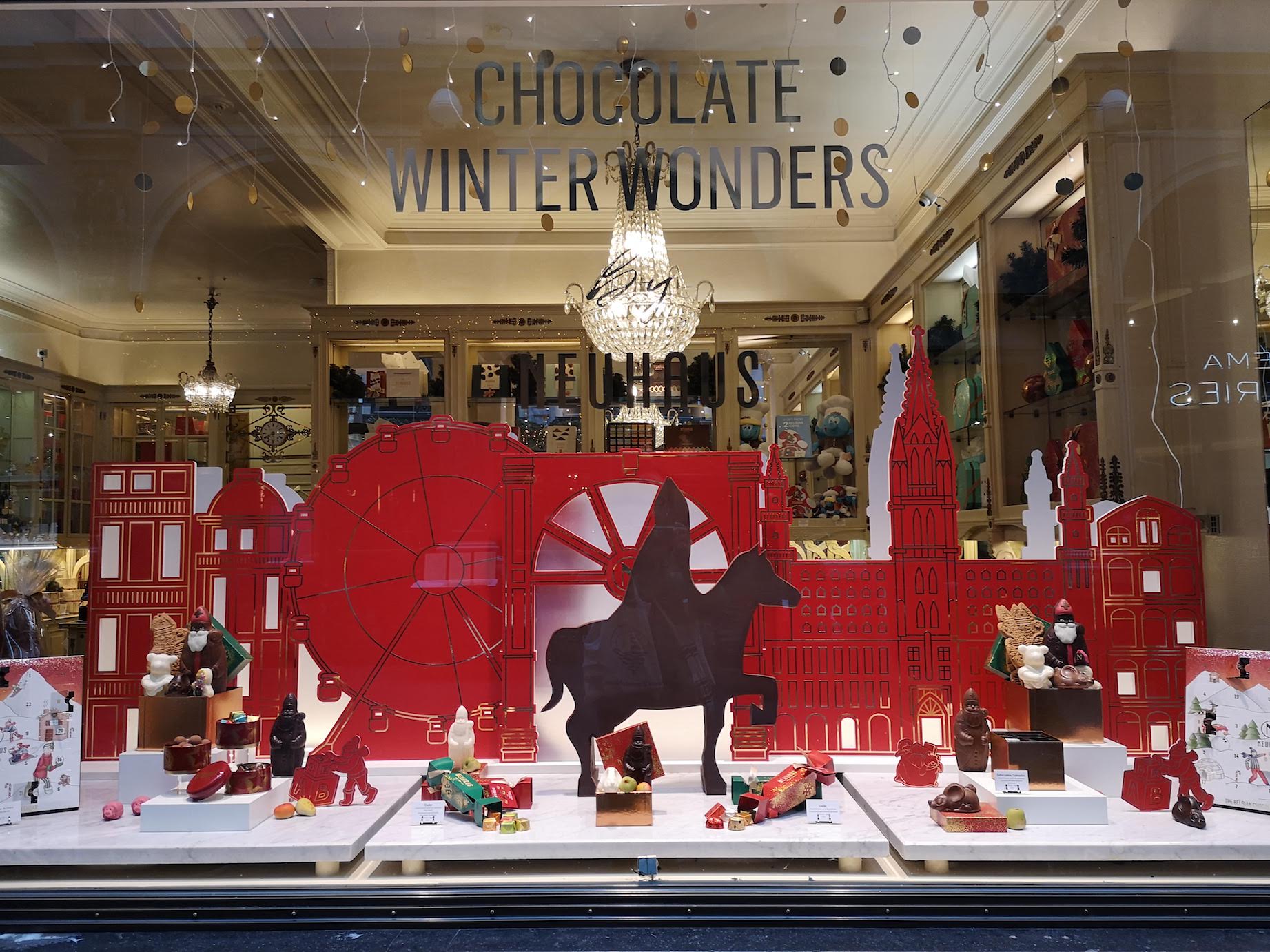 クリスマス・ウィンドウディスプレイPARISJUKU