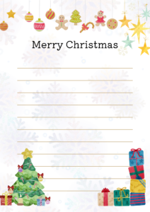 かわいいサンタクロースのイラスト メリークリスマス 英語デザインのイラスト素材106570654- PIXTA