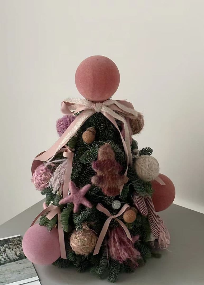 ピンク系クリスマスツリー 楽天市場 クリスマスツリー 150cm 北欧 ピンク スノー おしゃれ