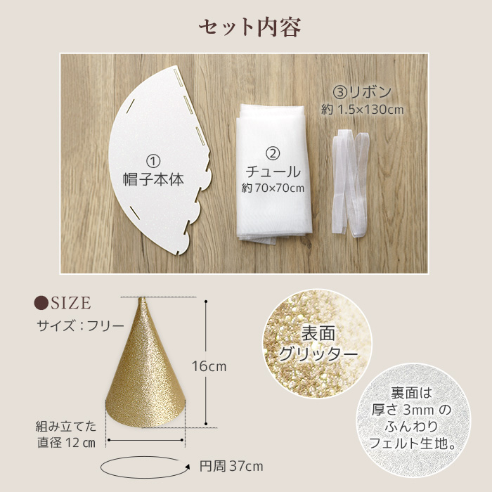 誕生日の帽子”パーティーハット”を手作りしよう！ 無料テンプレートshappie's style