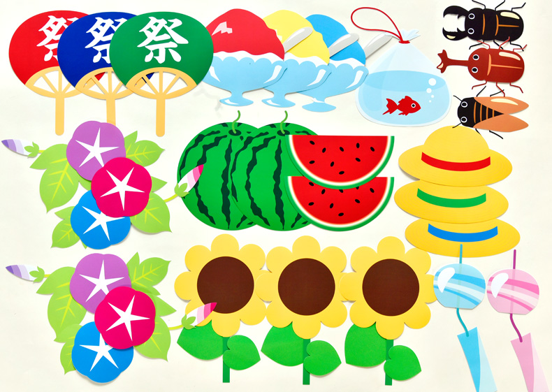 高齢者と一緒に作る夏の「花火」の壁面飾り 6月・7月・8月 型紙付き認知症ケアの現場から 10 明日の介護をもっと楽しく 介護のみらいラボ 公式