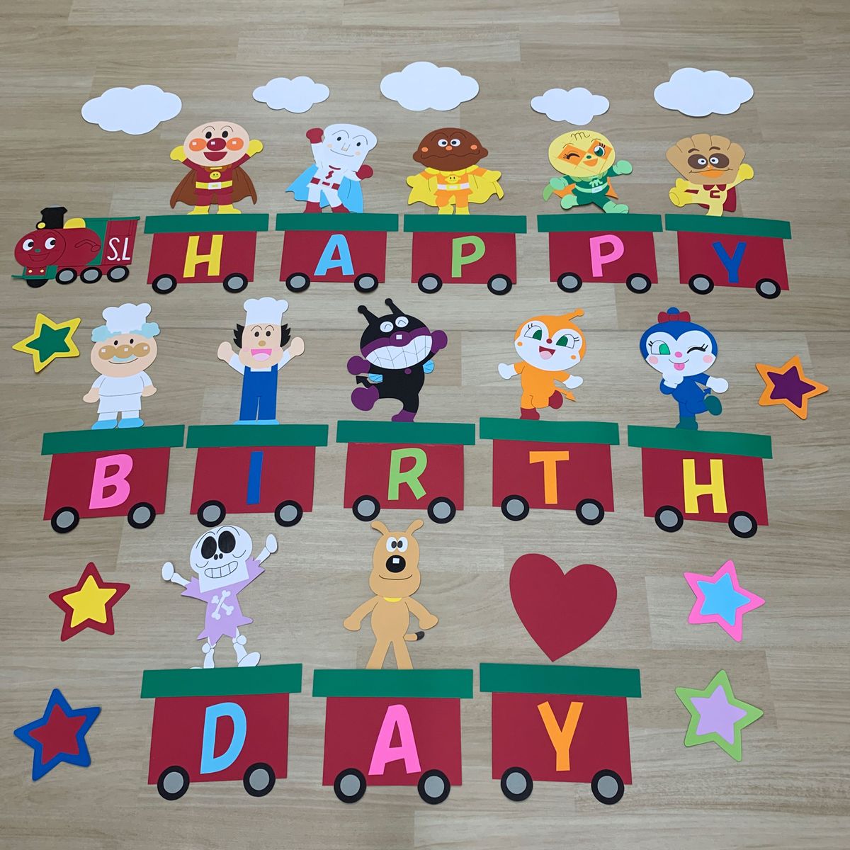 アンパンマンの誕生日飾り付けアイデア