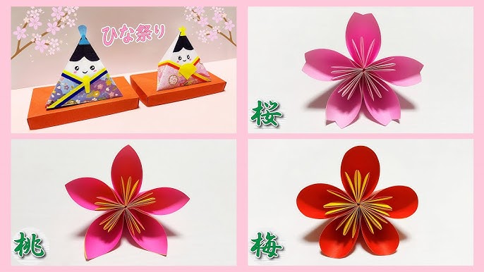 桜の作り方 折り紙で簡単にできる！ひな祭り・卒園・入学シーズンの飾り&あんふぁん