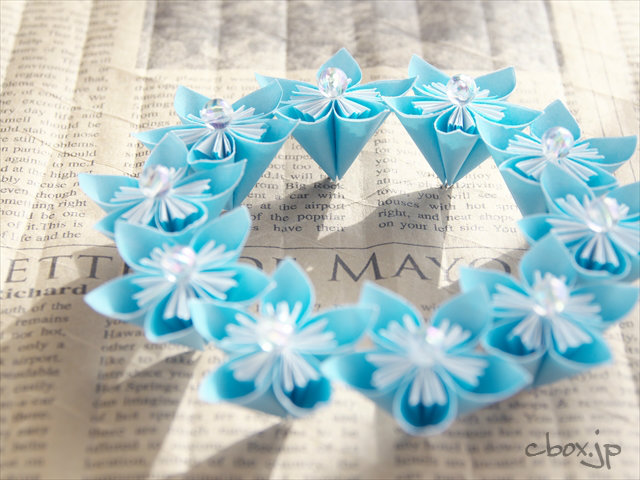 折り紙 トロピカルフラワー 花の切り紙の折り方・作り方動画 50 🌺Tropical flower origamishigeyuki.net