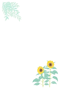 暑中見舞い無料テンプレート「打ち上げ花火」無料フリーイラスト素材集 Frame illust