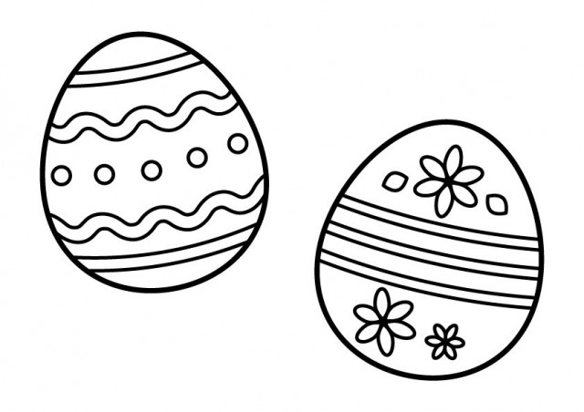 かわいいイースターの卵塗り絵セット幼児の工作教材