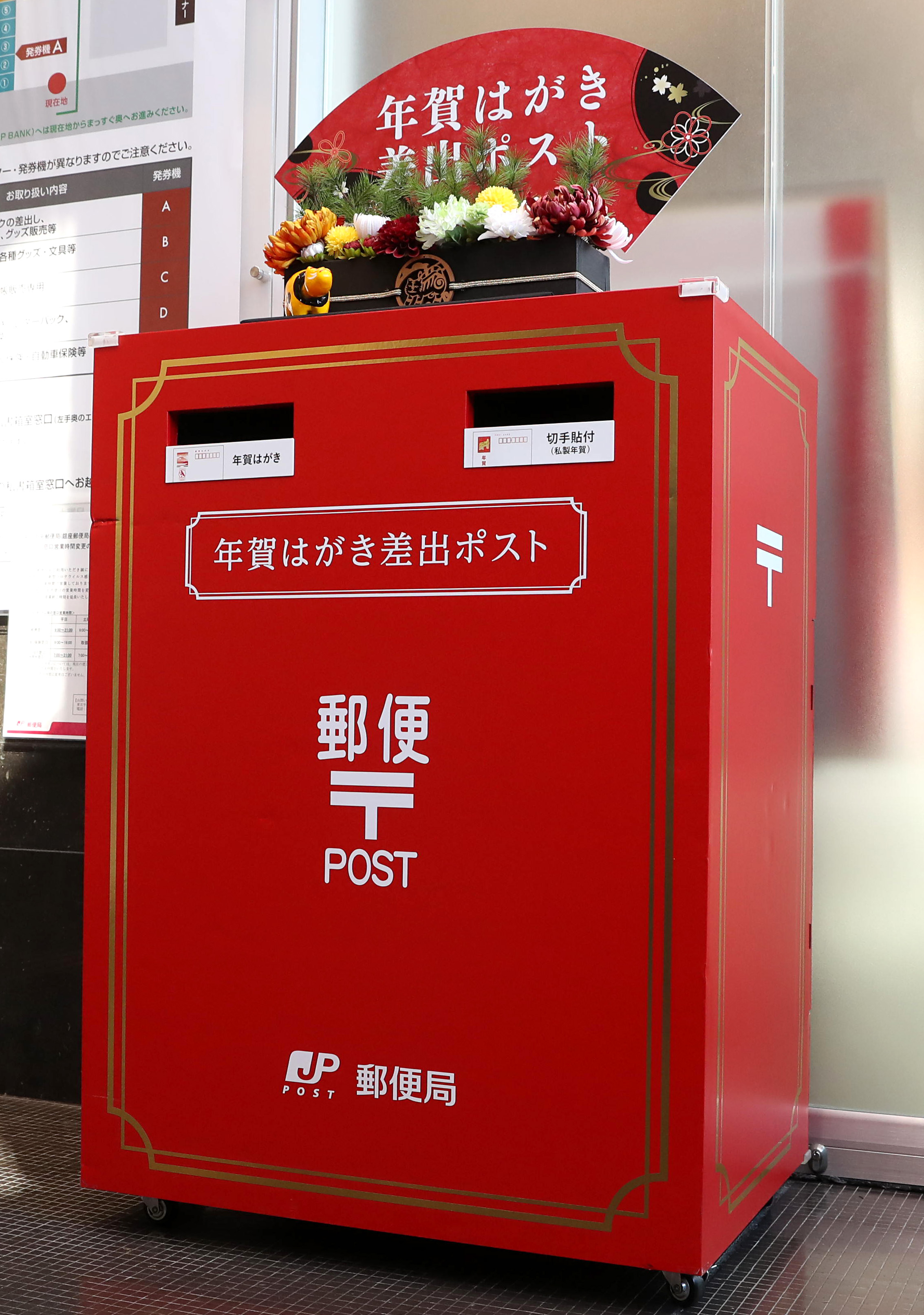 年賀状はなぜ新年になっても投函口が別なの？ - 質問学