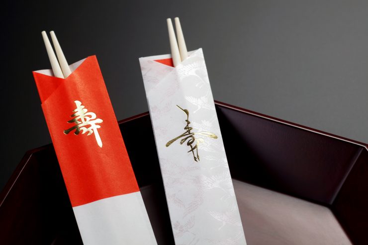 箸袋 子 ねずみ ５色セット 箸付き hasihukuro-nezumi-5set水引館