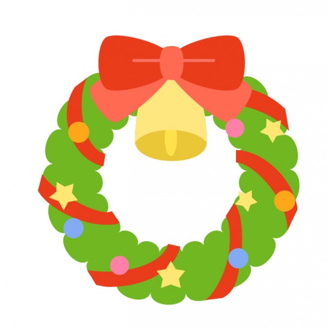 クリスマス手書き2色イラスト無料イラスト素材素材ラボ