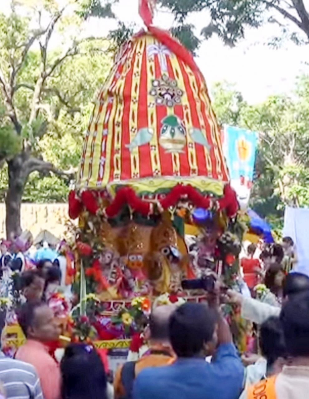 インドの祭りが春日井にやってくる！３体の神を乗せた山車が練り歩き：中日新聞Web