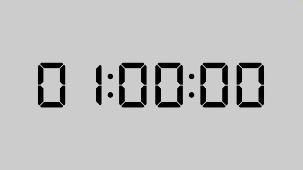 カウントダウン 素材 音445 無料写真