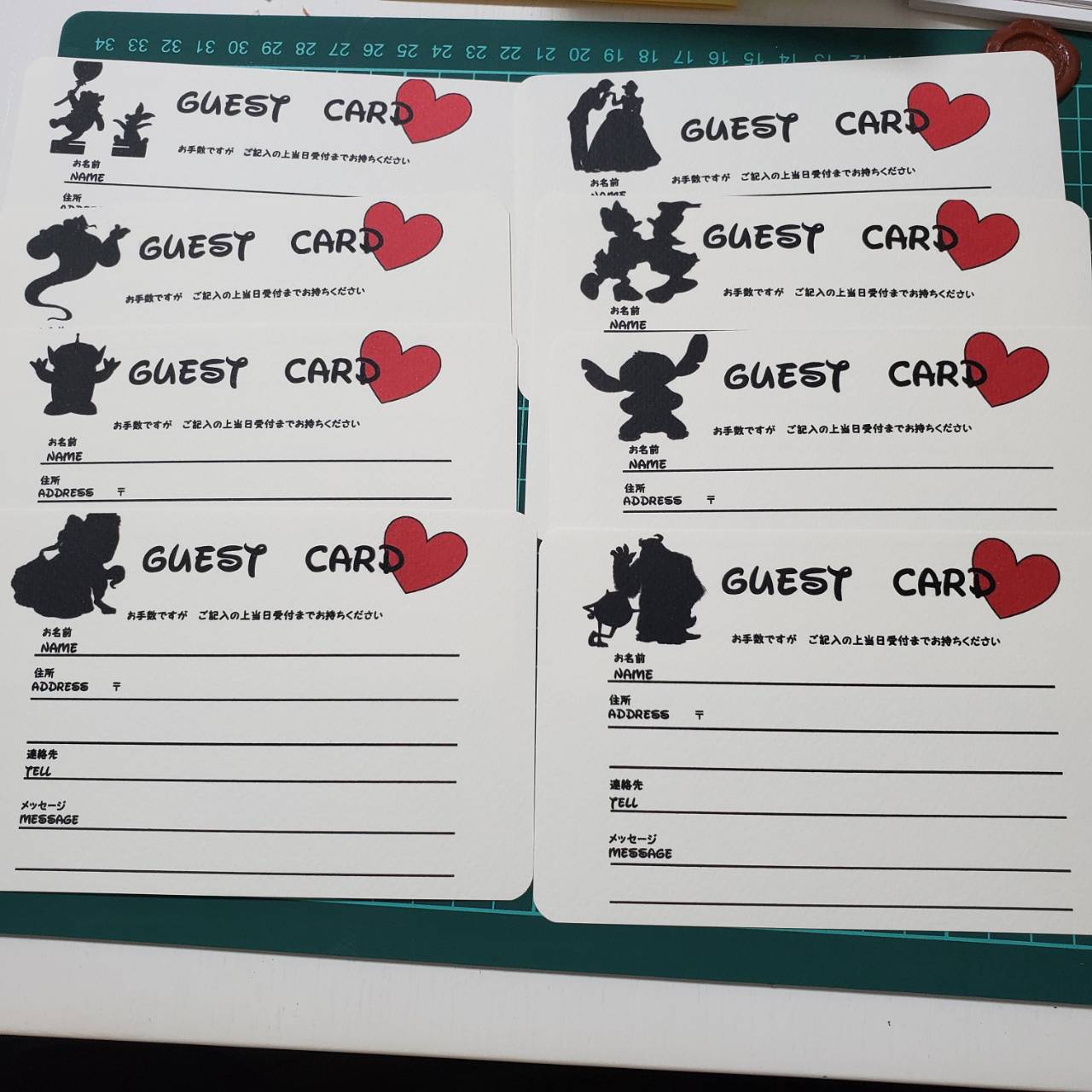 招待状アート トイストーリーTikTok