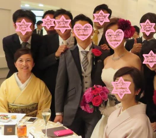 今日の着物＃９７ 友人の結婚式にピンクの色無地着物アラサー着物生活