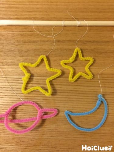 モールを使った飾りのつくり方制作のポイント