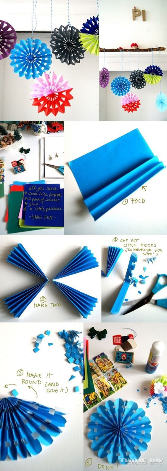 七夕飾りを折り紙で作ろう！可愛い星飾りの作り方は？たのしい☆おりがみ