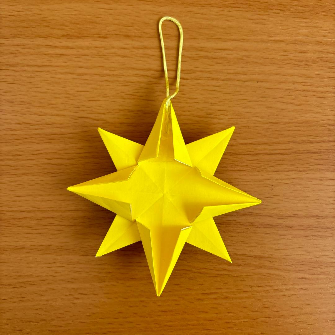 クリスマスオーナメントの大きな星 立体型 を手作りしようnunocoto fabric