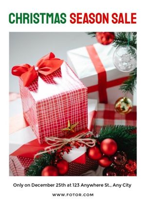 冬のフレーム背景素材： 12月 クリスマスのテンプレート。雪と幻想的な背景が美しい背景素材 チラシ・DMなど無料 テンプレートTemplateBox