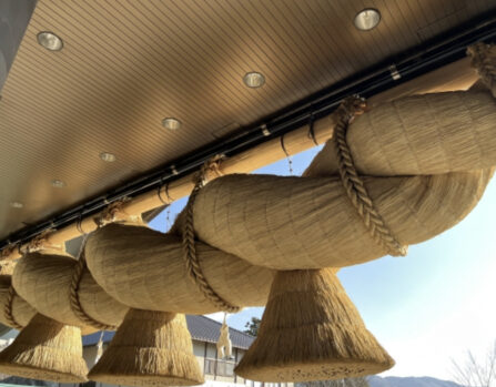 日本一」の大しめ縄ずしり、新年の足音そこまで 宮地嶽神社福岡県 ：朝日新聞