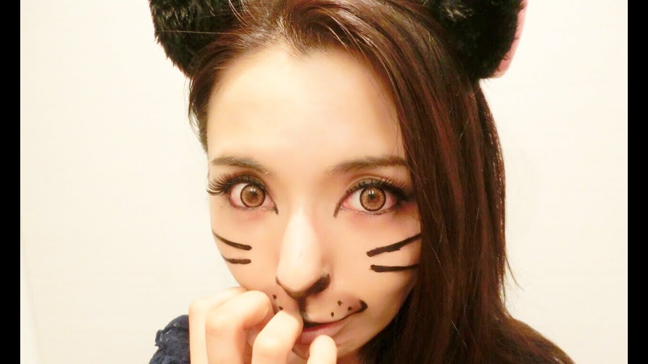 楽天市場 ハロウィン メイク シール 猫の通販