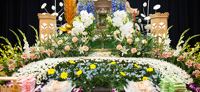 23区限定 花祭壇70プラン - 葬儀・葬式・家族葬ならメモリード東京・埼玉・群馬で安心のお葬式