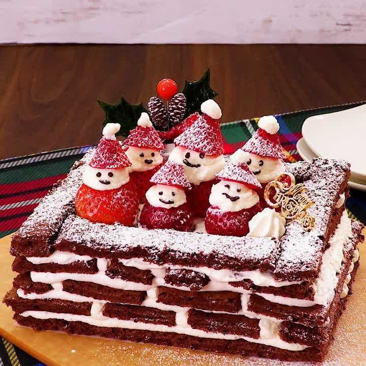 子どもと楽しむクリスマスケーキデコレーション輝くママハッピー・ノート.com
