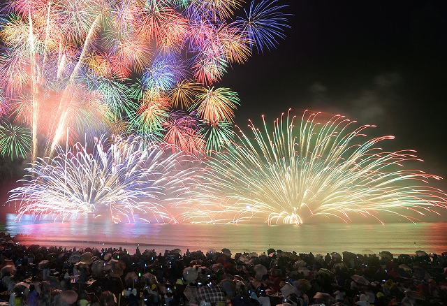 会場案内第43回福井県坂井市三国花火