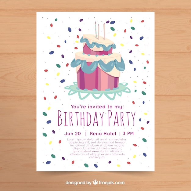 20枚の光沢のある の10歳誕生日の招待状 女の子と男の子向けの個別のパーティーチケット 英語 - Temu Japan