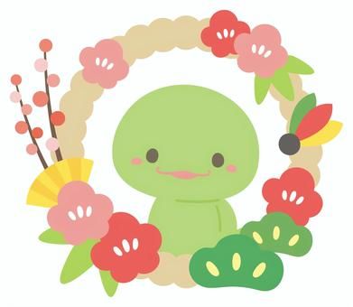 中国の旧正月のかわいい黄色いヘビのキャラクターイラスト素材透過、PNGフリー画像ダウンロード - Pngtree