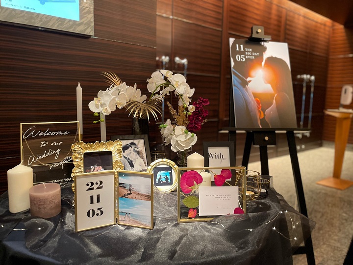 ウェルカムスペース まとめ売り 結婚式 受付 装飾 セット ブライダル 秋婚 ウェルカムスペースセット 結婚