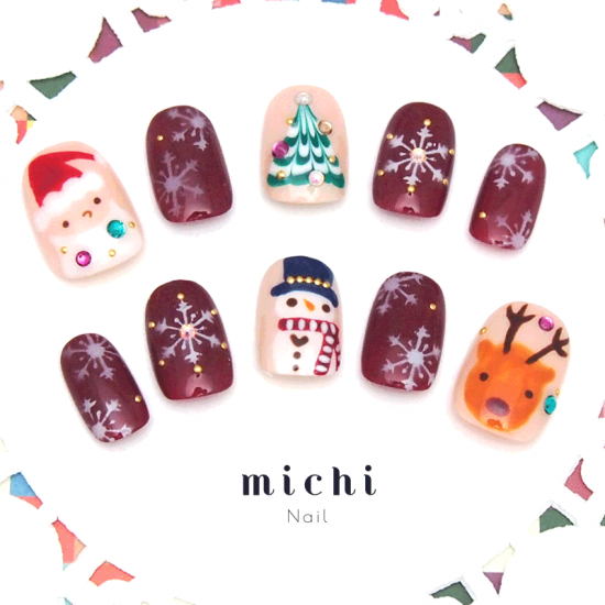 キャンペーンネイル クリスマスもお正月もOKネイル♪Knailのブログ